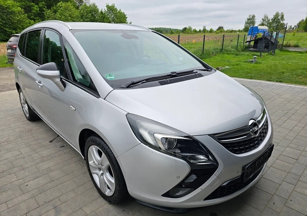 Opel Zafira cena 31500 przebieg: 160000, rok produkcji 2012 z Żary małe 191